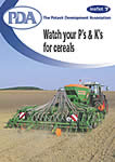 Watch your P's & K's for cereals