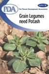 18. Grain legumes need potash