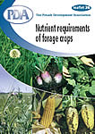 26. Nutrient requirements of forage crops