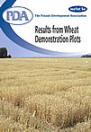 5a. Results from wheat demonstration plots