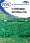 5b. Results from grass demonstration plots